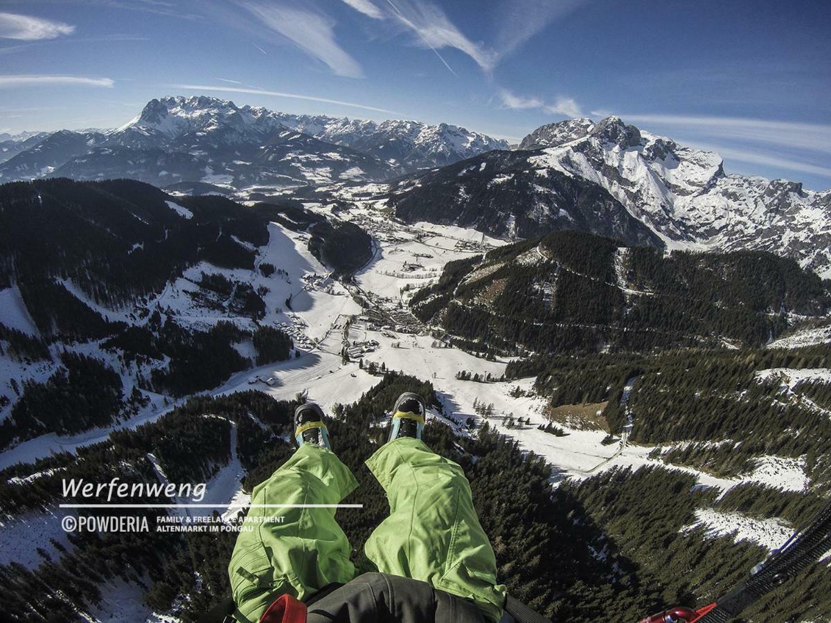 Powderia Family & Freelance Apartment In The Centre Of Ski Amade Altenmarkt im Pongau Zewnętrze zdjęcie